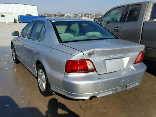 4A3AA46G83E112577 - 2003 MITSUBISHI GALANT ES SILVER photo 3