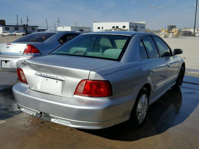 4A3AA46G83E112577 - 2003 MITSUBISHI GALANT ES SILVER photo 4