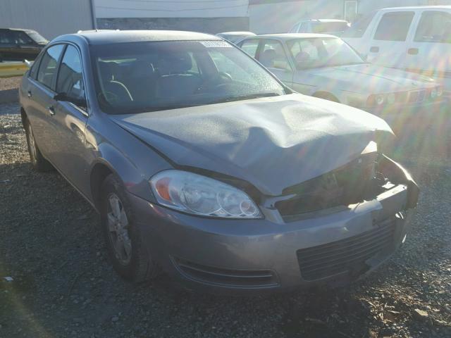 2G1WT55K489141916 - 2008 CHEVROLET IMPALA LT GRAY photo 1