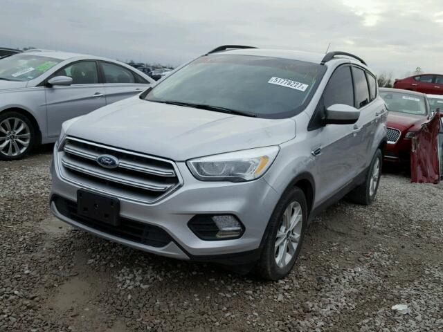 1FMCU0GD7HUB59964 - 2017 FORD ESCAPE SE SILVER photo 2