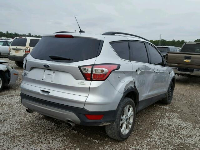 1FMCU0GD7HUB59964 - 2017 FORD ESCAPE SE 银色 照片 4