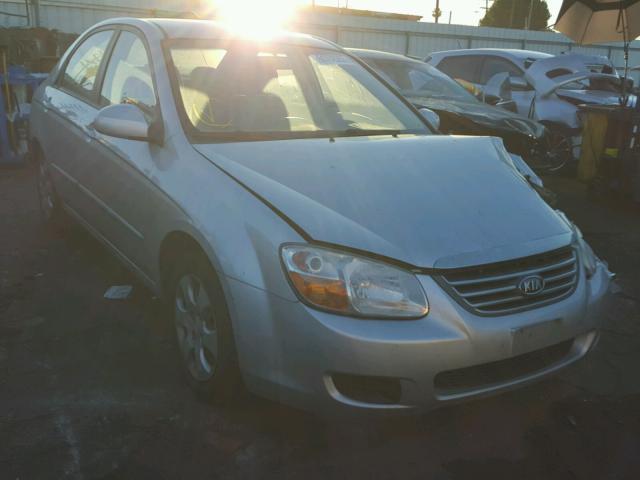 KNAFE122585508301 - 2008 KIA SPECTRA EX SILVER photo 1