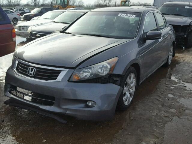 1HGCP36899A004015 - 2009 HONDA ACCORD EXL GRAY photo 2