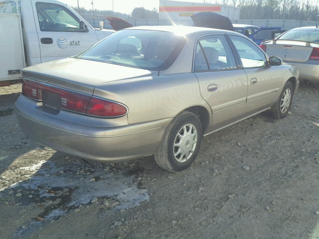 2G4WS52J811330011 - 2001 BUICK CENTURY CU BEIGE photo 4