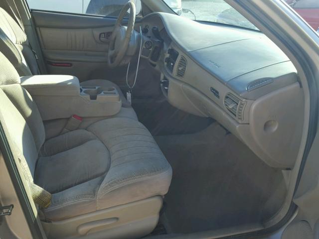 2G4WS52J811330011 - 2001 BUICK CENTURY CU BEIGE photo 5