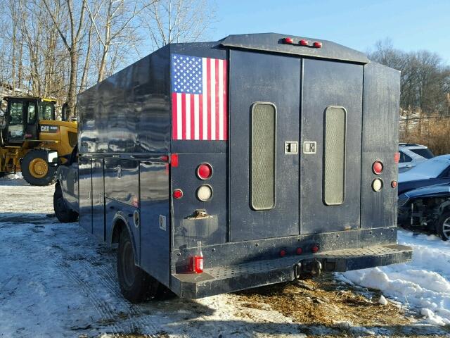 1FDWW36S01ED16002 - 2001 FORD F350 SUPER BLUE photo 3