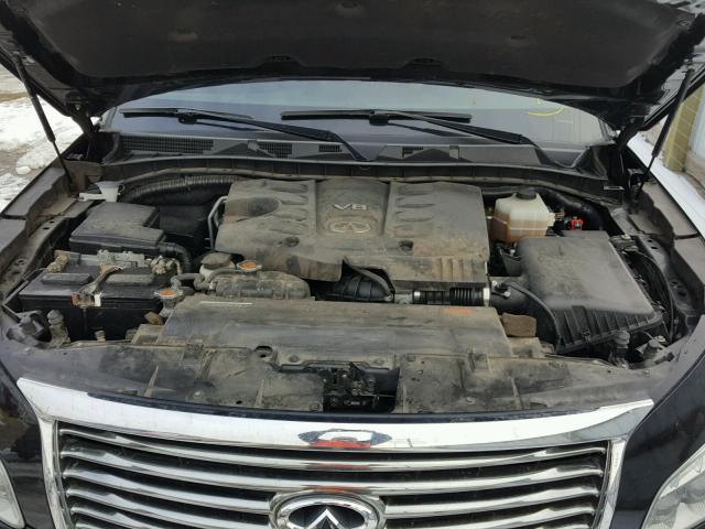 JN8AZ2NE3E9062901 - 2014 INFINITI QX80 BLACK photo 7