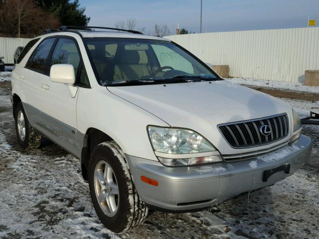 JTJHF10U210229806 - 2001 LEXUS RX 300 WHITE photo 1