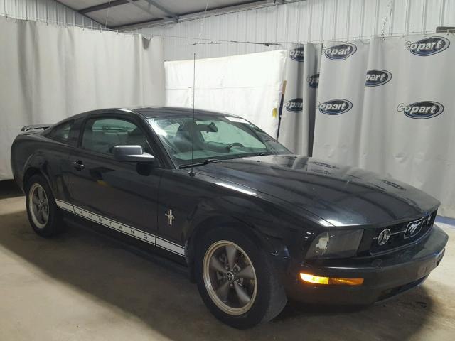 1ZVFT80N465150388 - 2006 FORD MUSTANG BLACK photo 1