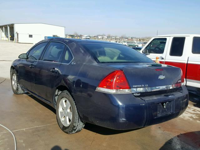 2G1WT58K789157829 - 2008 CHEVROLET IMPALA LT GRAY photo 3