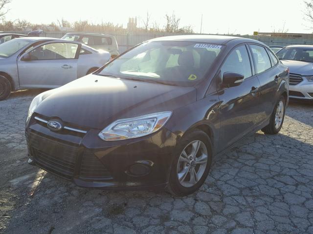 1FADP3F26DL261876 - 2013 FORD FOCUS SE BLACK photo 2