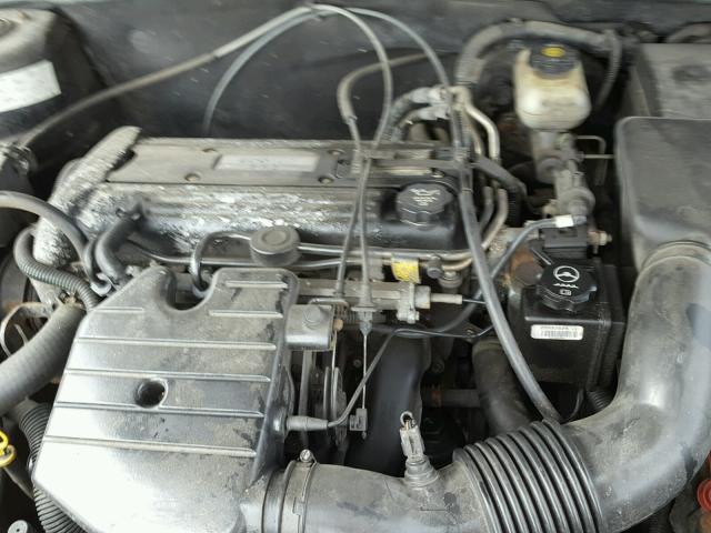 1G2NE52F04M659723 - 2004 PONTIAC GRAND AM S BLACK photo 7