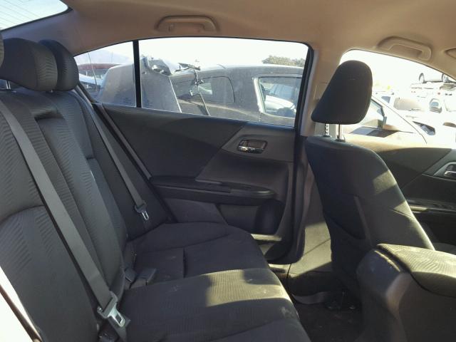 1HGCR2F31EA010202 - 2014 HONDA ACCORD LX GRAY photo 6