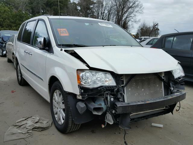 2C4RC1CG5CR414592 - 2012 CHRYSLER TOWN & COU WHITE photo 1