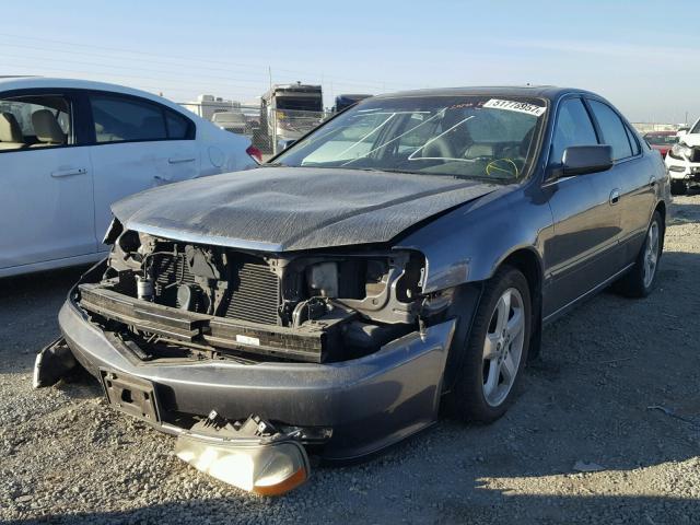 19UUA56943A040048 - 2003 ACURA 3.2TL TYPE GRAY photo 2