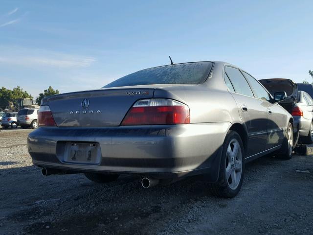 19UUA56943A040048 - 2003 ACURA 3.2TL TYPE GRAY photo 4