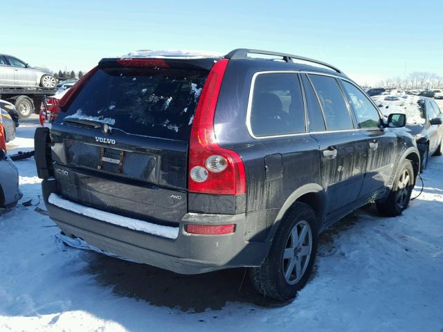 YV4CZ592961245187 - 2006 VOLVO XC90 BLACK photo 4