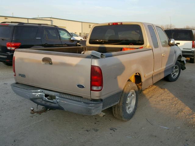 1FTZX1764WKC05885 - 1998 FORD F150 GOLD photo 4