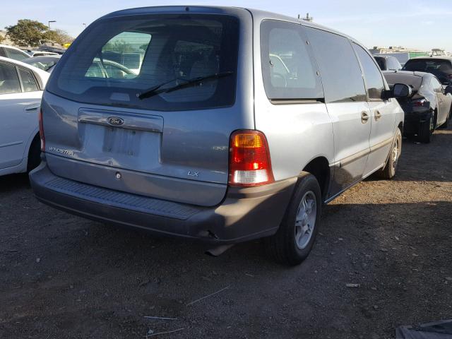 2FMZA5144YBB83671 - 2000 FORD WINDSTAR L BLUE photo 4