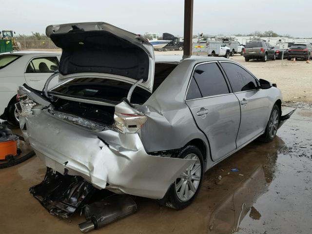 4T4BF1FK5ER344947 - 2014 TOYOTA CAMRY L SILVER photo 4