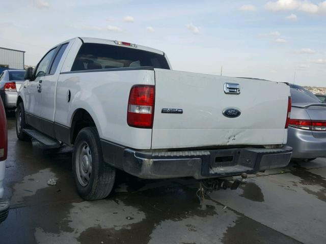 1FTPX12574NB11288 - 2004 FORD F150 WHITE photo 3