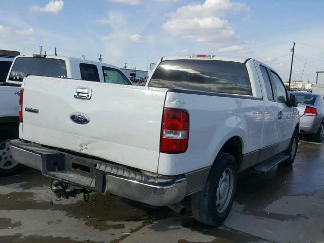 1FTPX12574NB11288 - 2004 FORD F150 WHITE photo 4