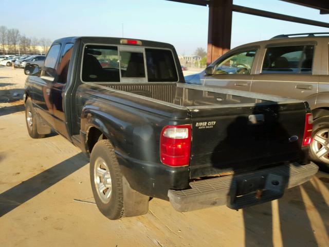 1FTYR14E51PA28938 - 2001 FORD RANGER SUP BLACK photo 3