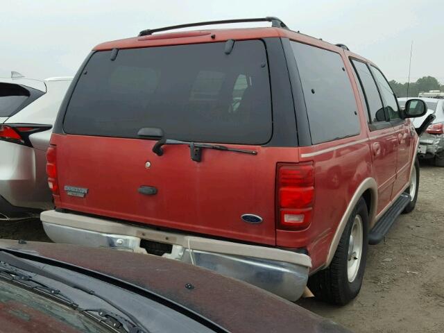 1FMPU18L3WLB12821 - 1998 FORD EXPEDITION RED photo 4