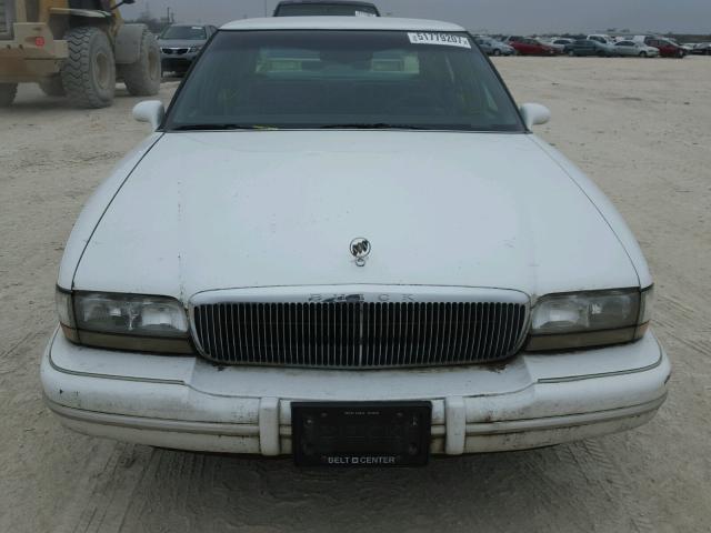 1G4CW52K5TH633117 - 1996 BUICK PARK AVENU WHITE photo 9