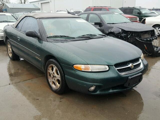 3C3EL55H1WT338208 - 1998 CHRYSLER SEBRING JX GREEN photo 1