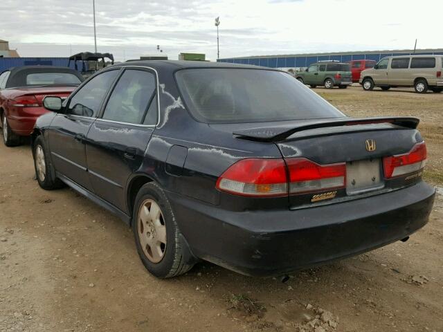 1HGCG16532A013941 - 2002 HONDA ACCORD EX BLACK photo 3