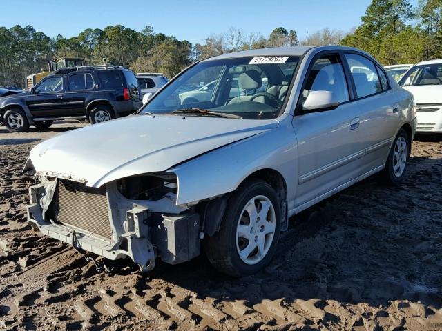 KMHDN46D86U270644 - 2006 HYUNDAI ELANTRA GL SILVER photo 2