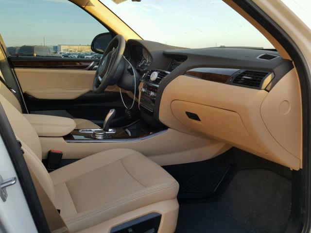 5UXWX9C56G0D91815 - 2016 BMW X3 XDRIVE2 WHITE photo 5