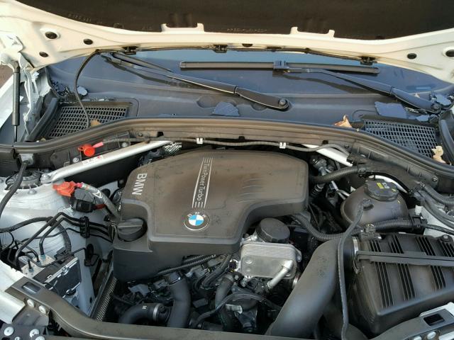 5UXWX9C56G0D91815 - 2016 BMW X3 XDRIVE2 WHITE photo 7