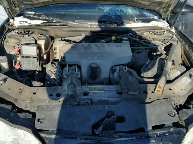 2G1WX12K159319245 - 2005 CHEVROLET MONTE CARL BLACK photo 7