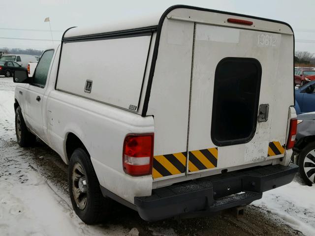 1FTKR1AD2APA74227 - 2010 FORD RANGER WHITE photo 3