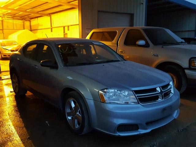 1C3CDZAB2DN629035 - 2013 DODGE AVENGER SE BLUE photo 1