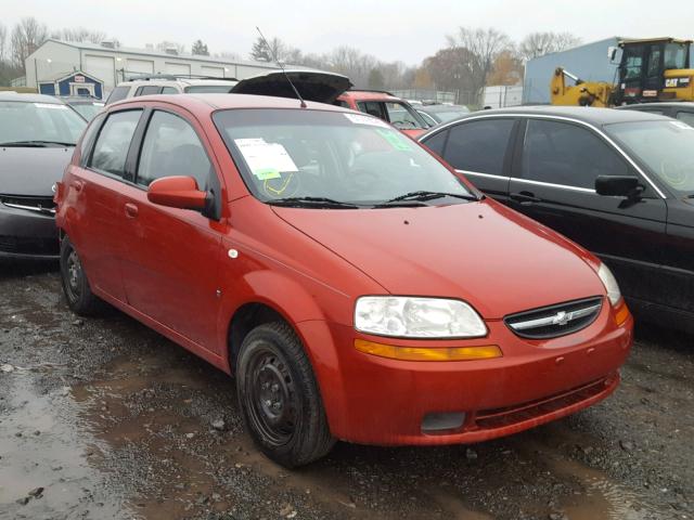 KL1TD66608B144591 - 2008 CHEVROLET AVEO BASE Qırmızı foto 1