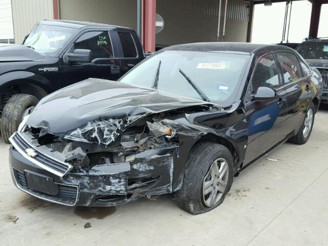 2G1WB58K869342679 - 2006 CHEVROLET IMPALA LS BLACK photo 2