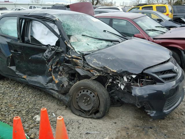 2T1BU4EE2CC834208 - 2012 TOYOTA COROLLA BA BLACK photo 9