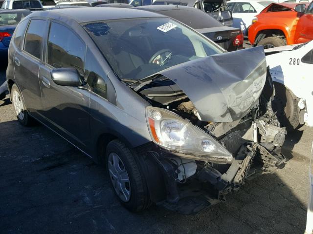 JHMGE8H33DC080023 - 2013 HONDA FIT GRAY photo 1