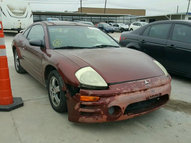 4A3AC44G23E044595 - 2003 MITSUBISHI ECLIPSE GS BURGUNDY photo 1