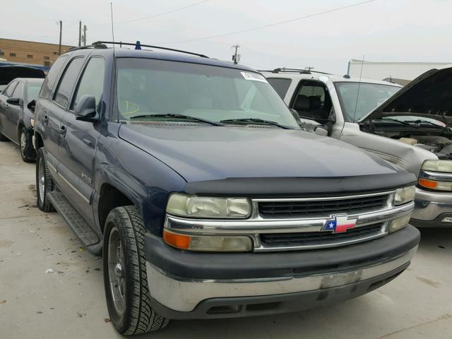 1GNEC13Z32R230098 - 2002 CHEVROLET TAHOE C150 BLUE photo 1