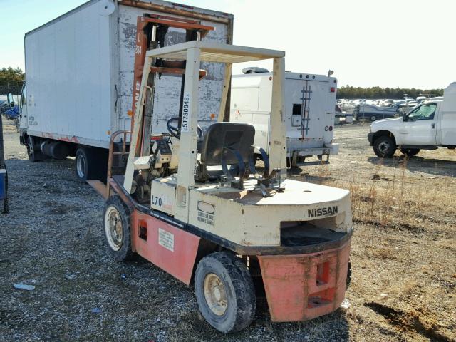 R6H02000547 - 2002 NISSAN FORKLIFT WHITE photo 3