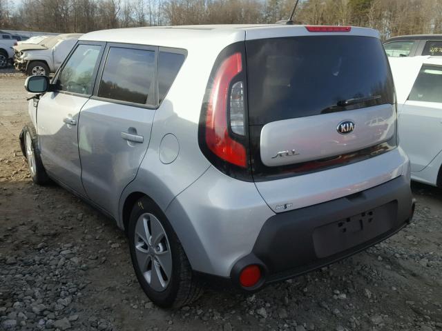 KNDJN2A25G7858051 - 2016 KIA SOUL SILVER photo 3