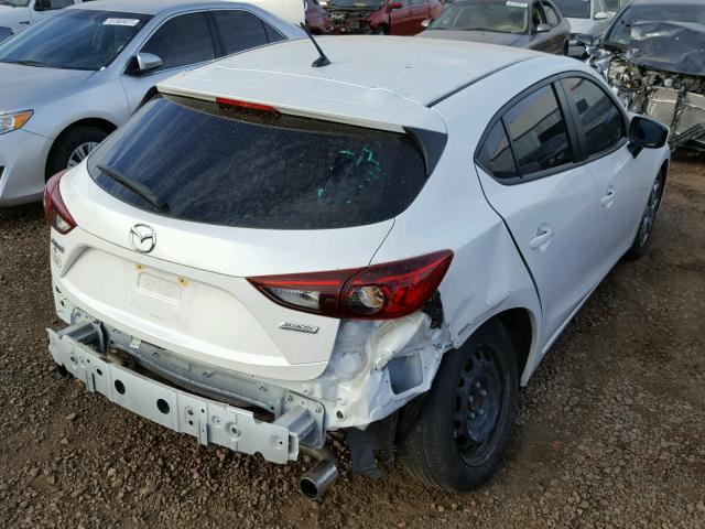 JM1BM1K73F1226694 - 2015 MAZDA 3 SPORT WHITE photo 4