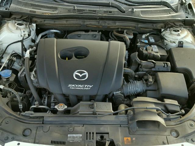 JM1BM1K73F1226694 - 2015 MAZDA 3 SPORT WHITE photo 7