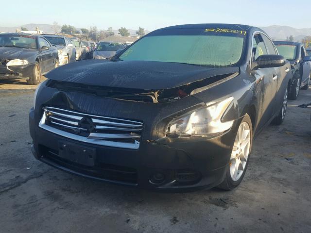 1N4AA5AP6DC816697 - 2013 NISSAN MAXIMA S BLACK photo 2