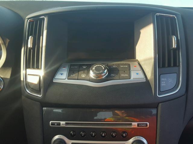 1N4AA5AP6DC816697 - 2013 NISSAN MAXIMA S Czarny zdjęcie 9