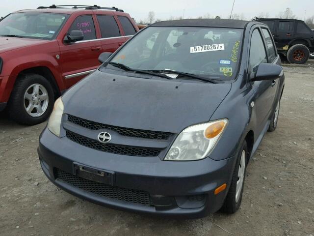 JTKKT624X65009358 - 2006 TOYOTA SCION XA CHARCOAL photo 2